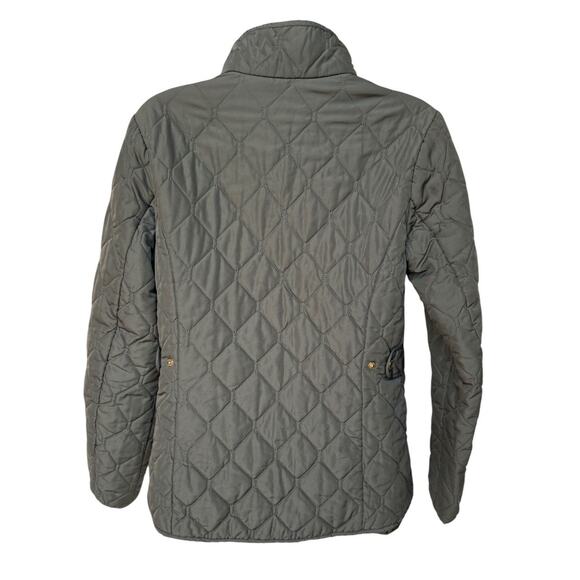 Eddie Bauer Lightweight Olive Green Quilted Jacket size S - Picture 7 of 11